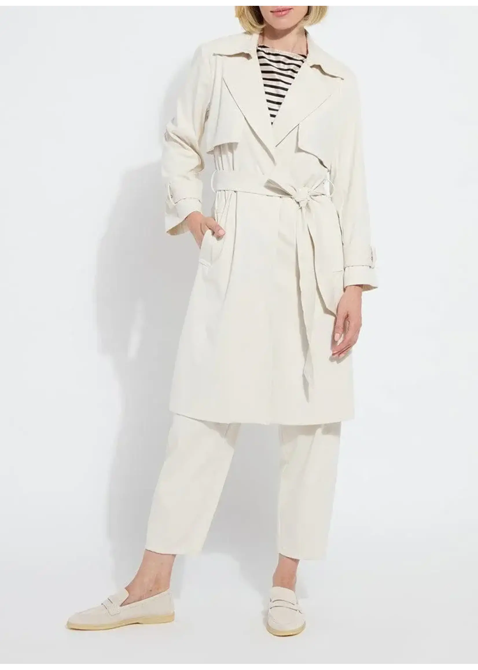 Lysse Cordelia Trench Coat (Oat)