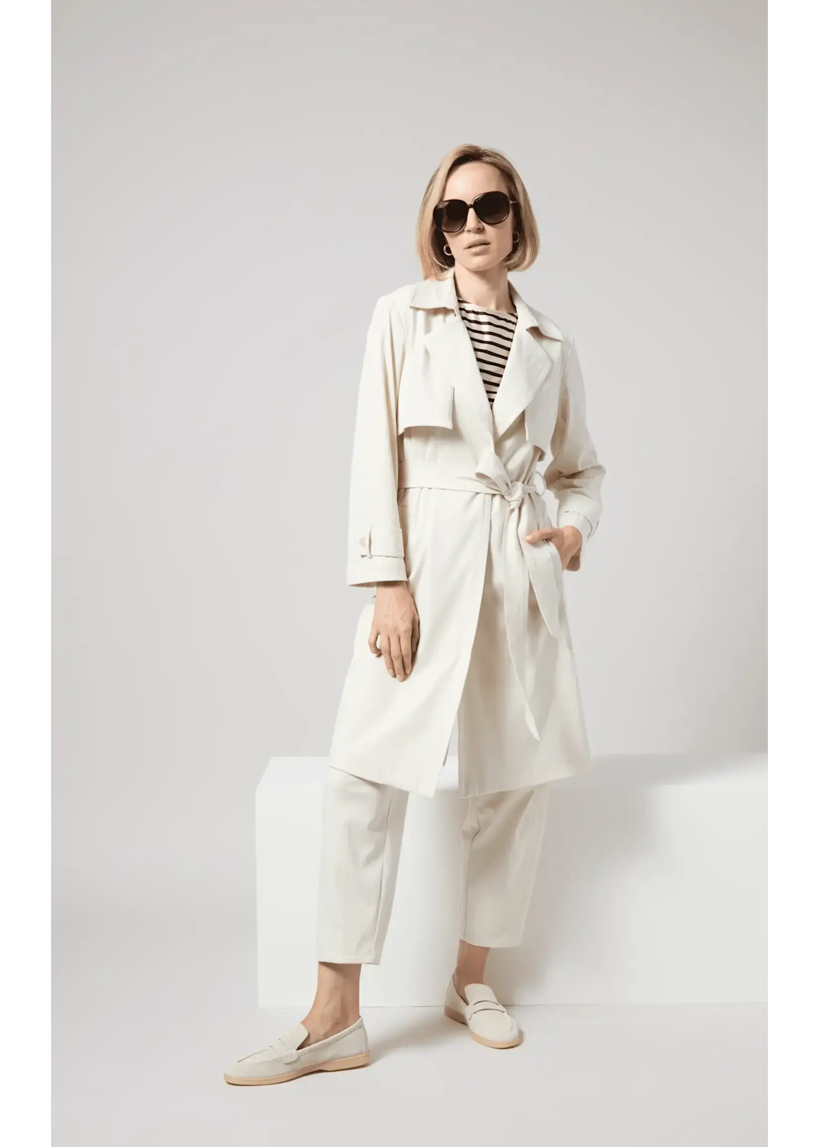 Lysse Cordelia Trench Coat (Oat)
