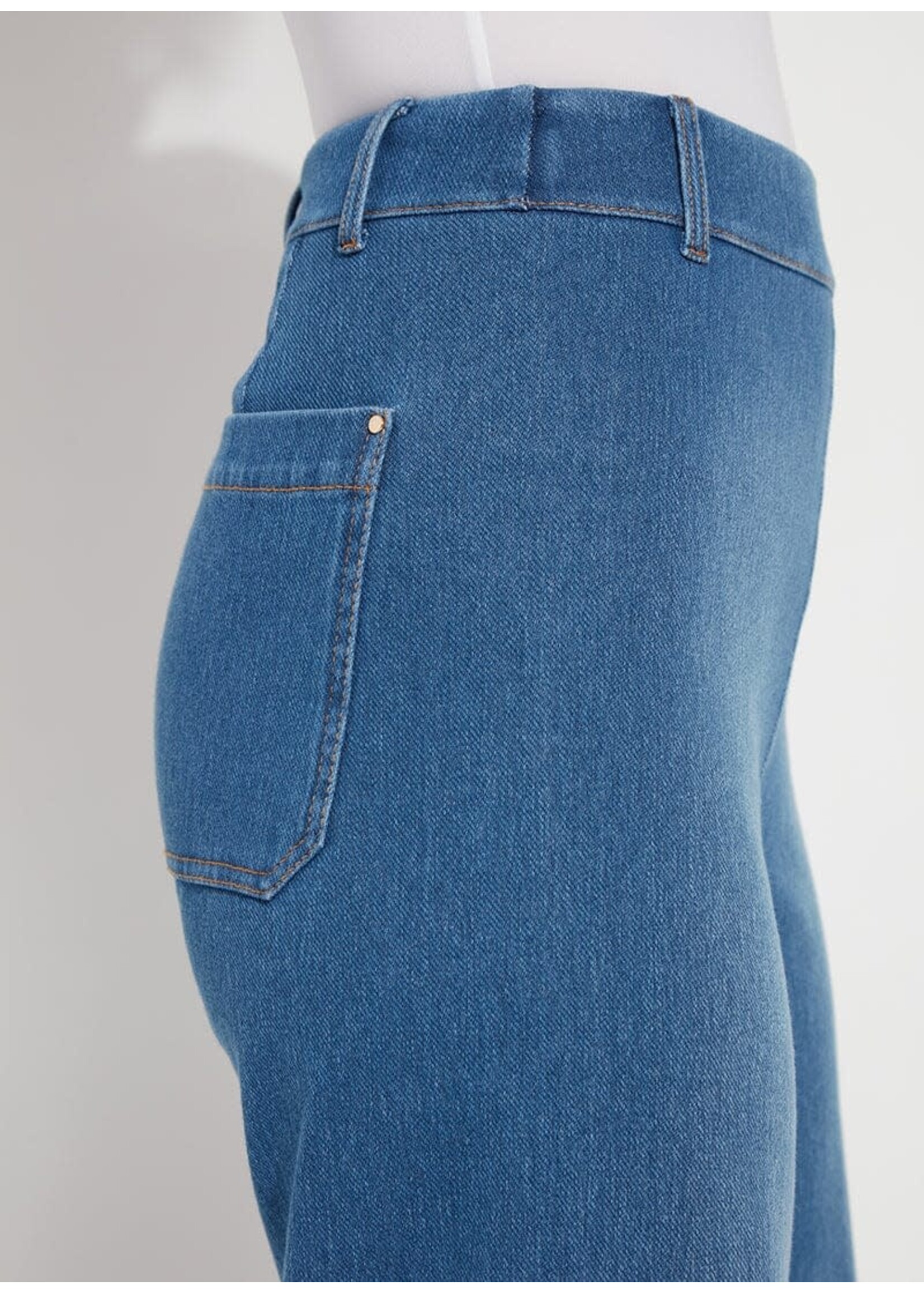 Lysse Erin Hi Waist Wide Leg (Mid Wash)