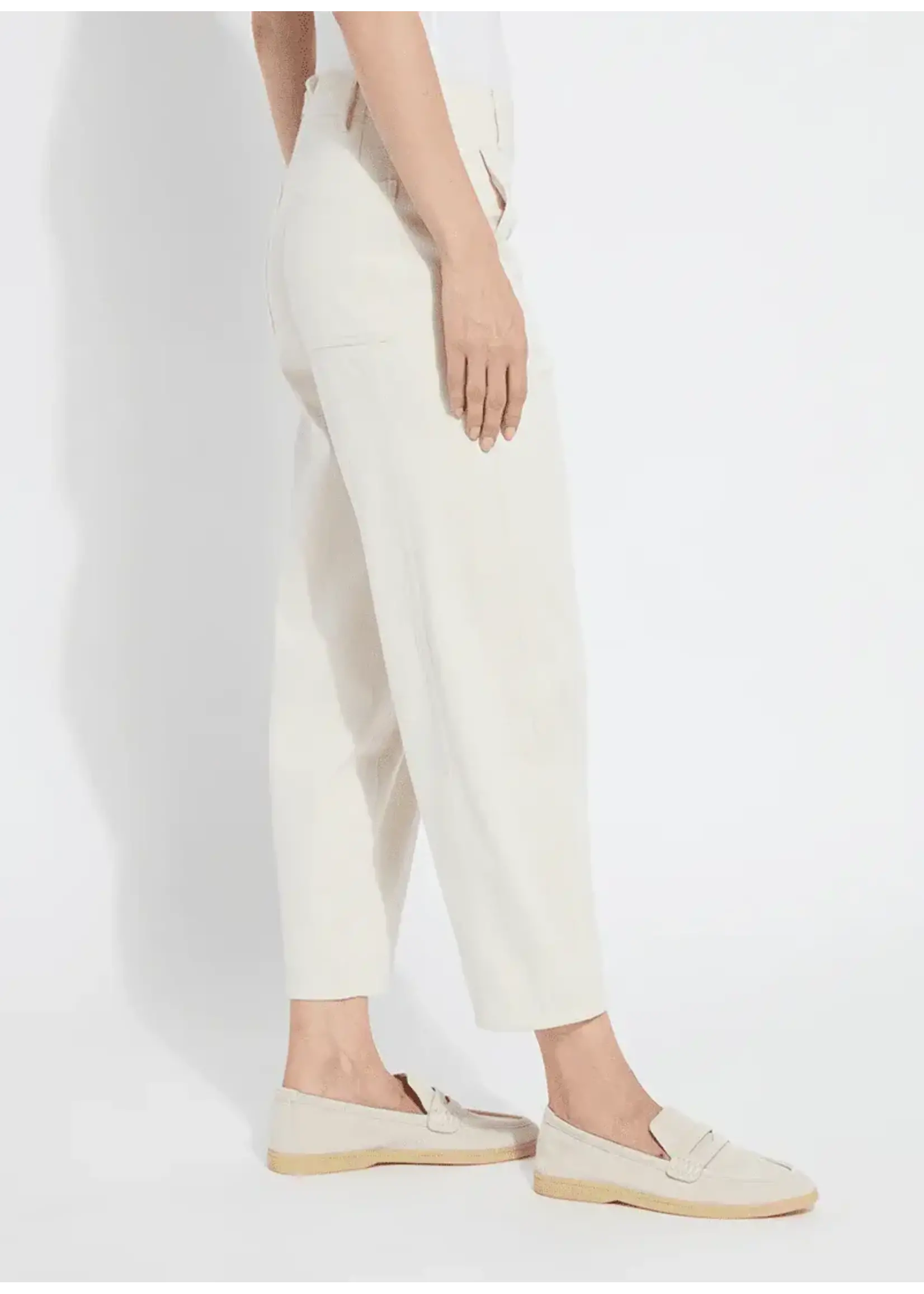 Lysse Anelise Barrel Trouser (Oat)