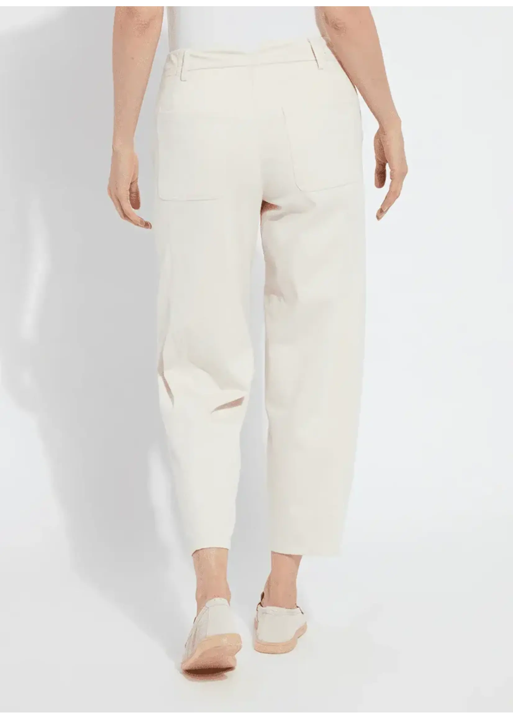 Lysse Anelise Barrel Trouser (Oat)