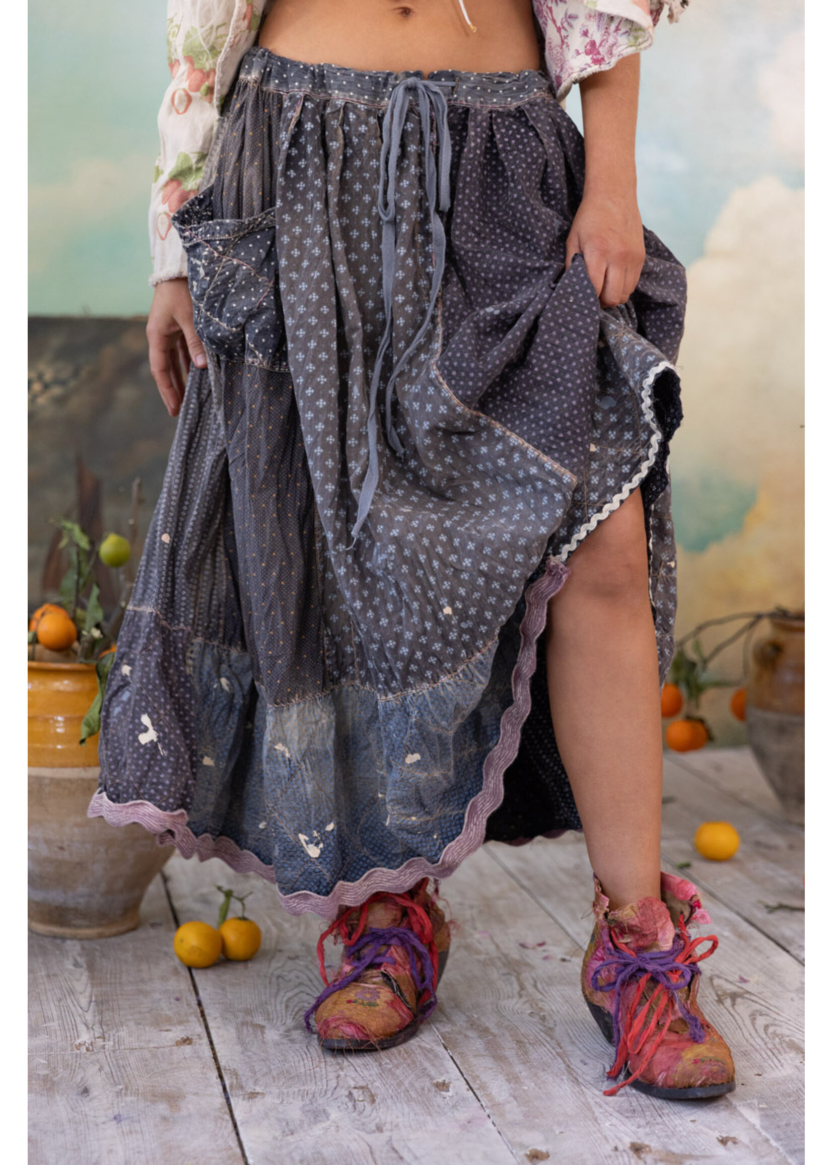 Magnolia Pearl PIECEWISE MICAHEL SKIRT (OZZY) O/S