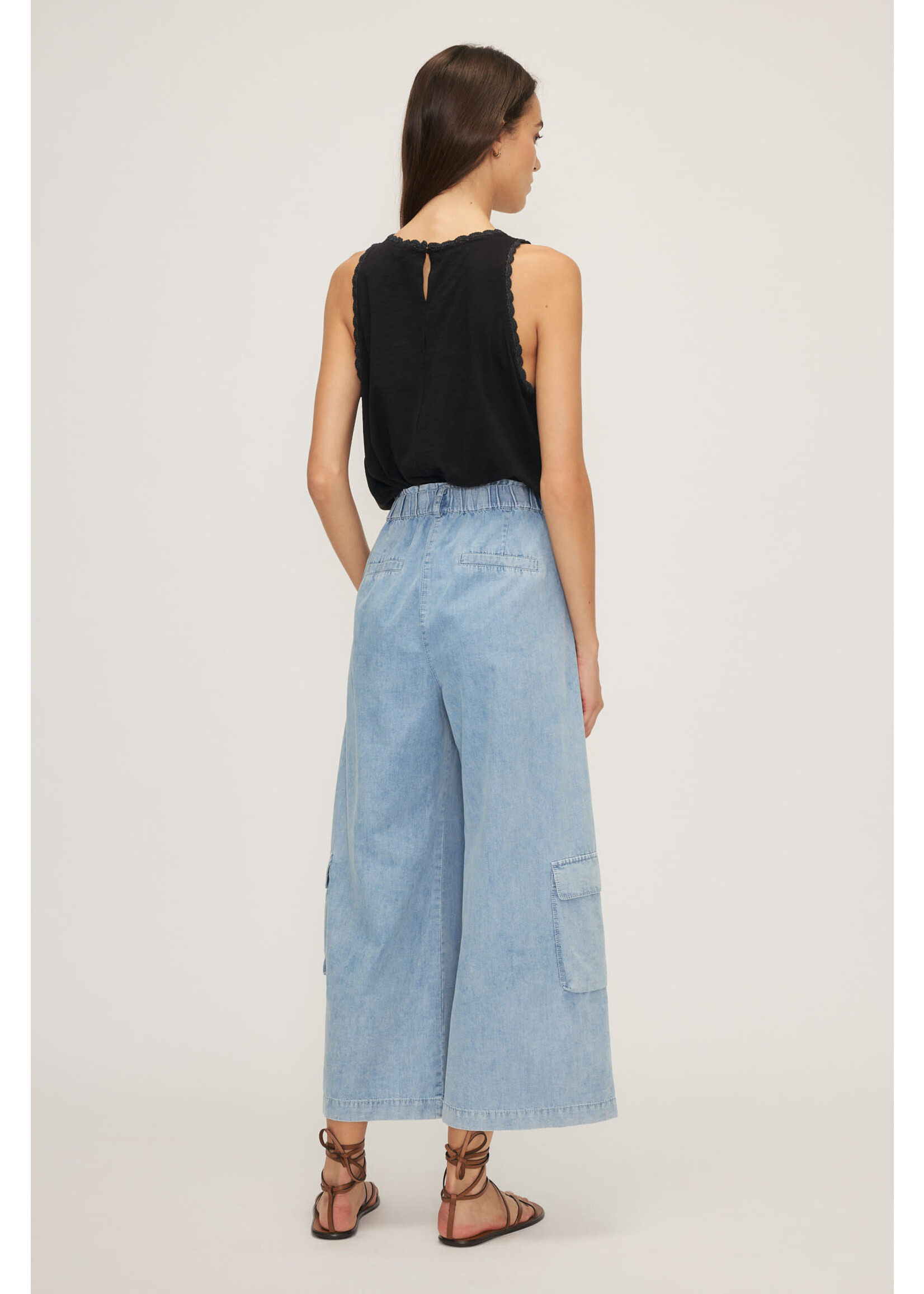Melissa Nepton Silvestre Pant (Med Blue Denim)