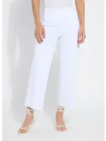 Lysse Layton Wide Leg Crop (White)