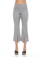 Carine Split Leg Pant (Gray)