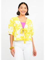 Ivy Jane Scattered Daisy Jacket (White)