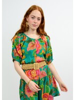 Ivy Jane Birds In Paradise Top (Jade)