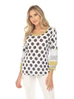 Carine Carla Top (Mixed Dots)