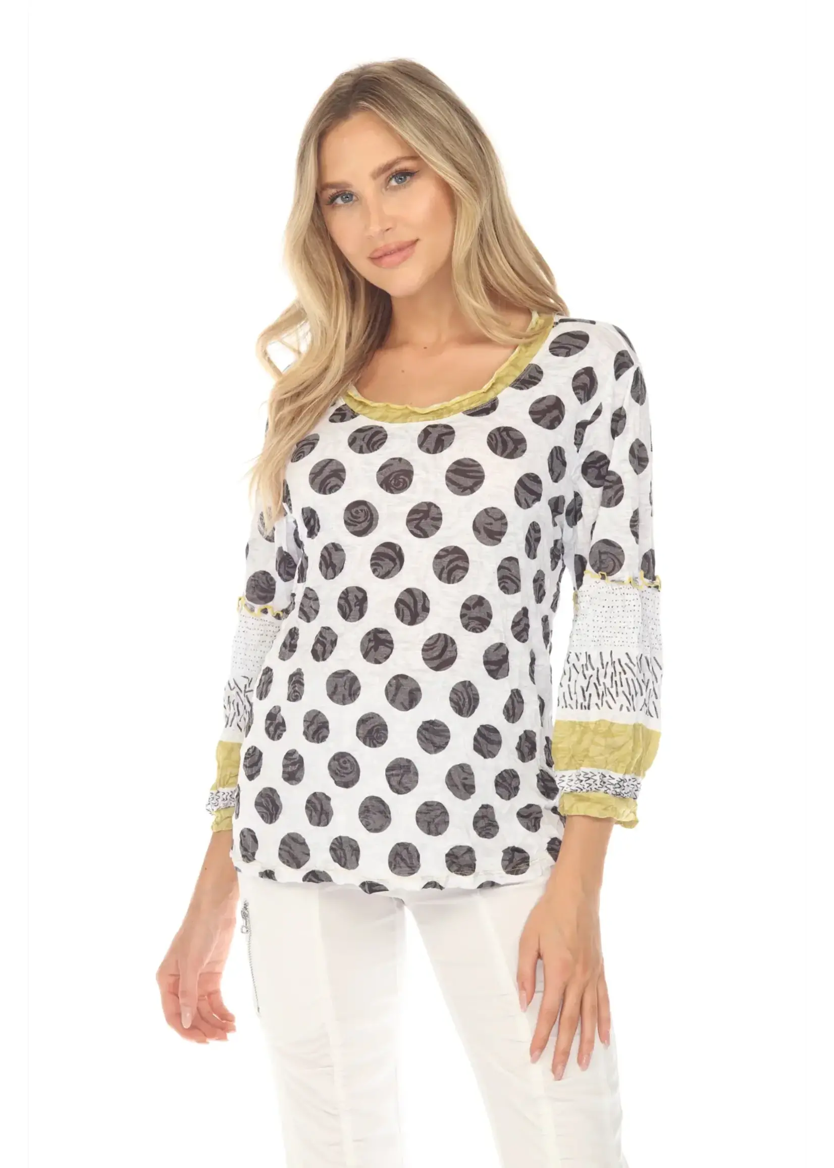 Carine Carla Top (Mixed Dots)