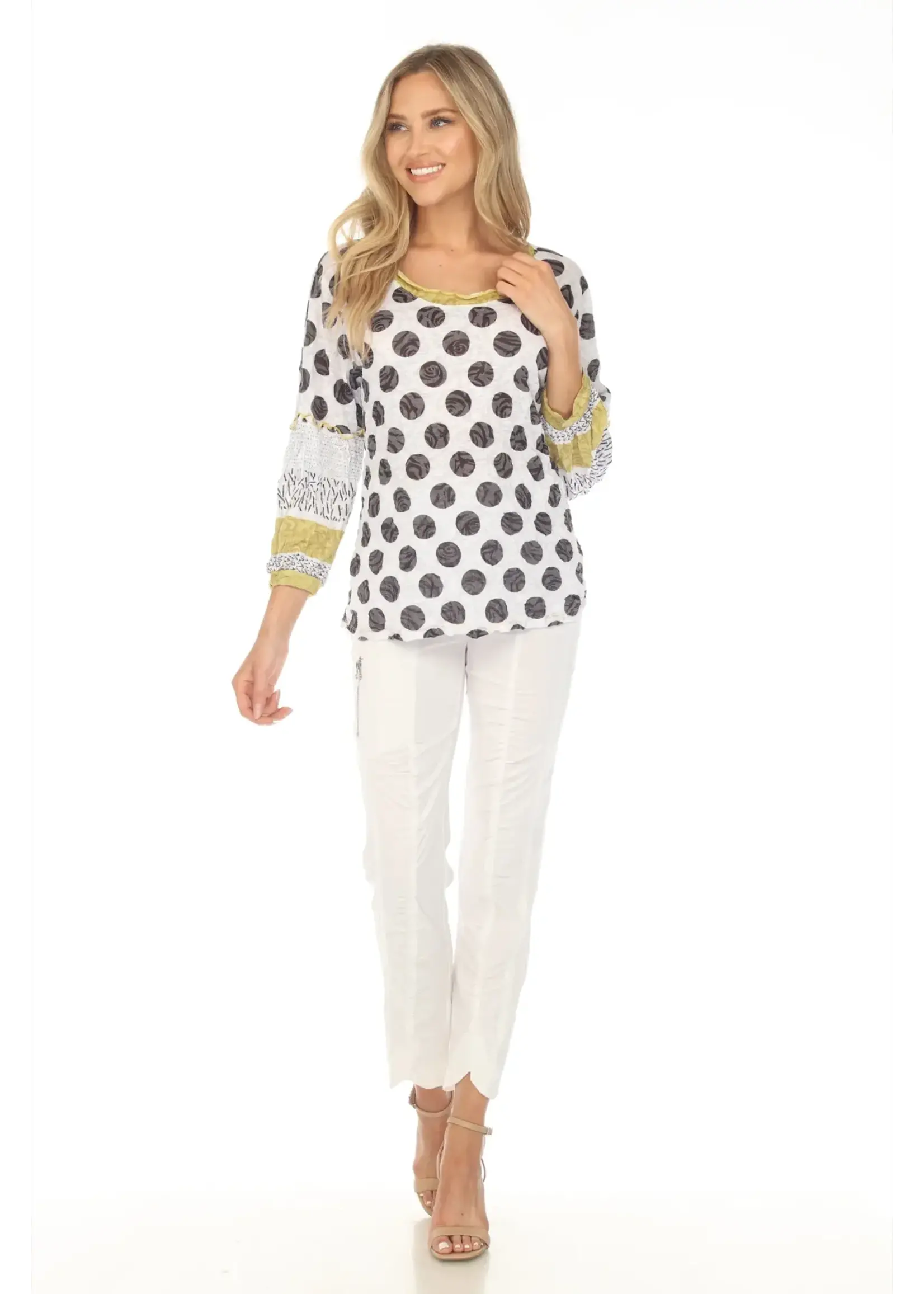 Carine Carla Top (Mixed Dots)