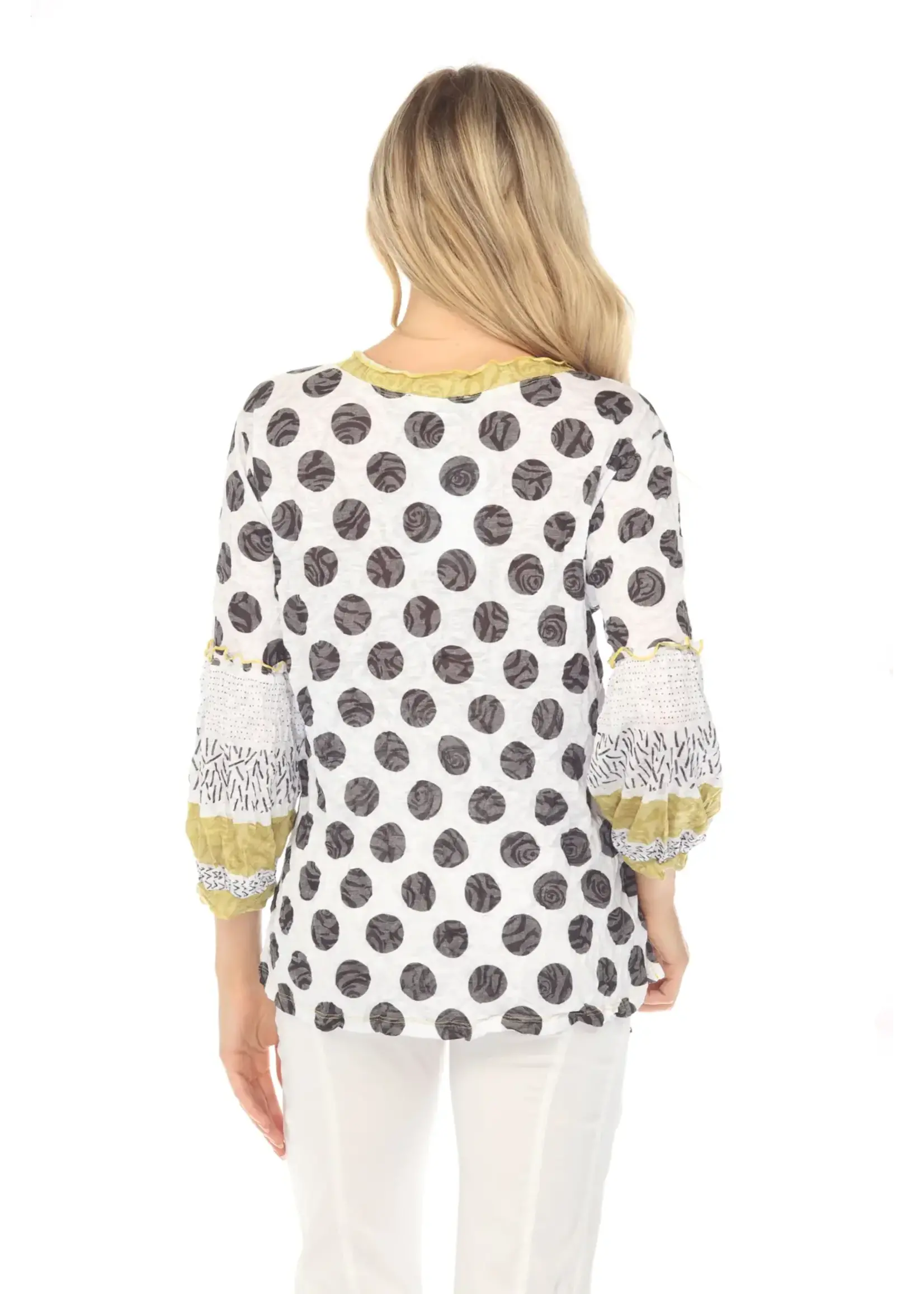Carine Carla Top (Mixed Dots)