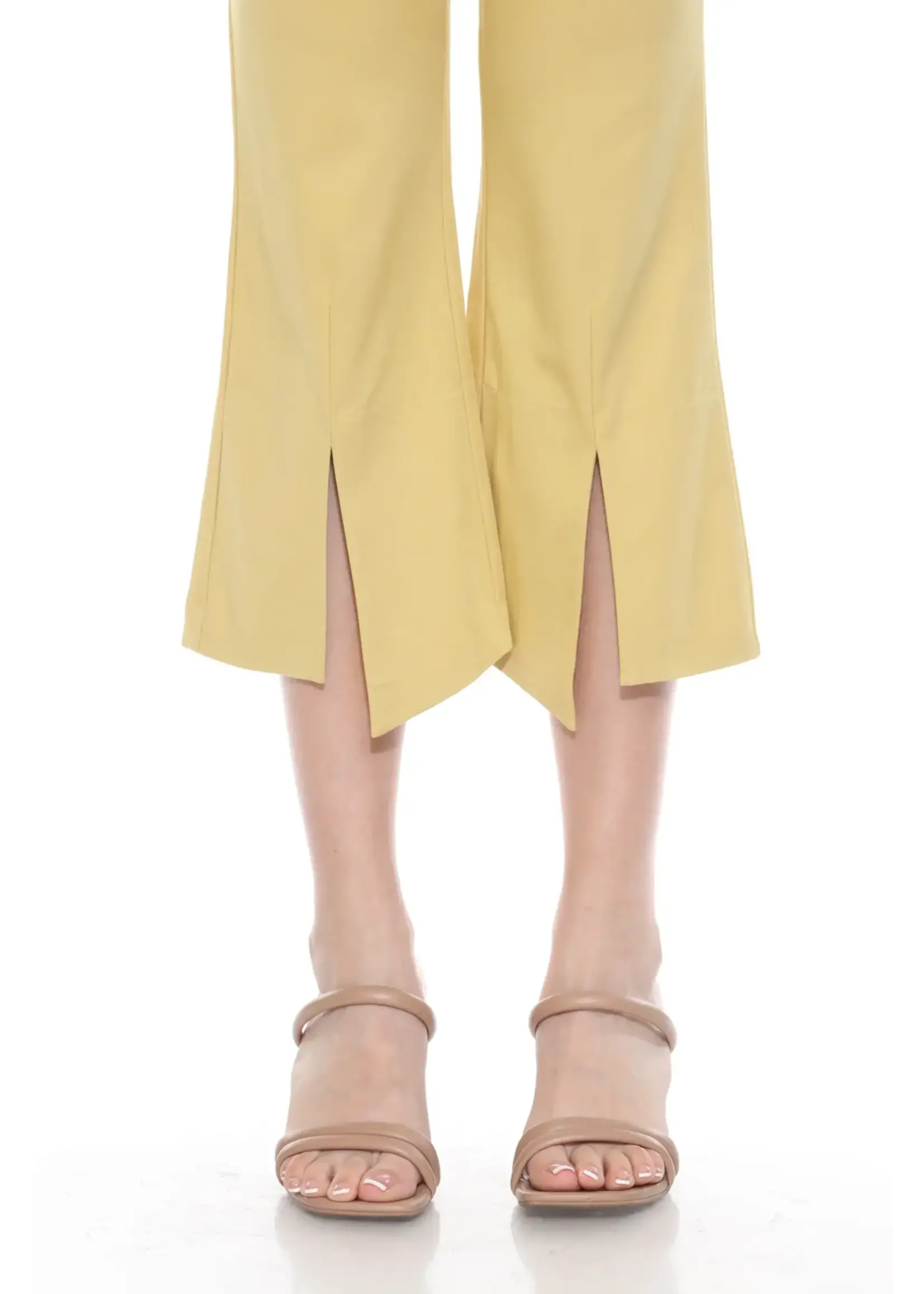 Carine Split Leg Pant (Mustard)