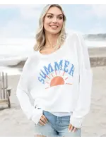 Wooden Ships Summer Crew (Breaker White/Mykonos)