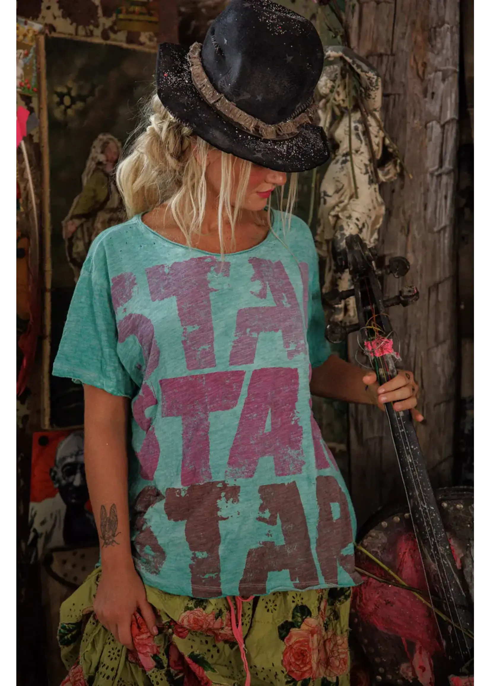 Magnolia Pearl Star Star Star T (Verona) O/S