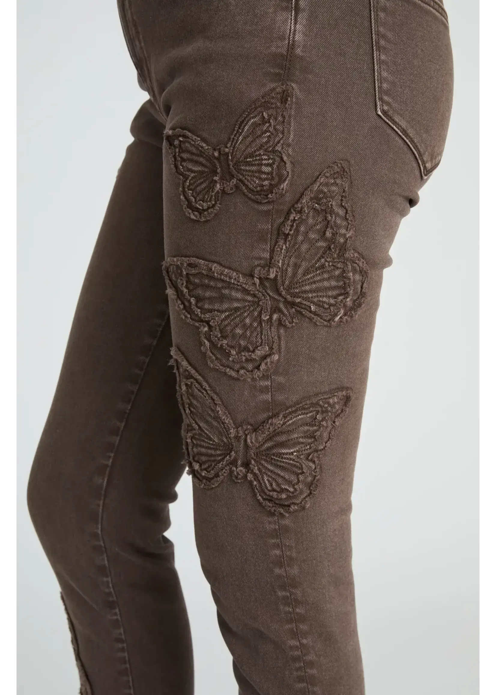 Driftwood Jackie X Butterfly Patchwork (Brown)