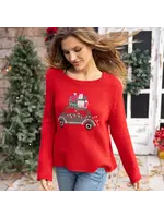 Wooden Ships Merry Everything Crew Chunky (Red Ginger)