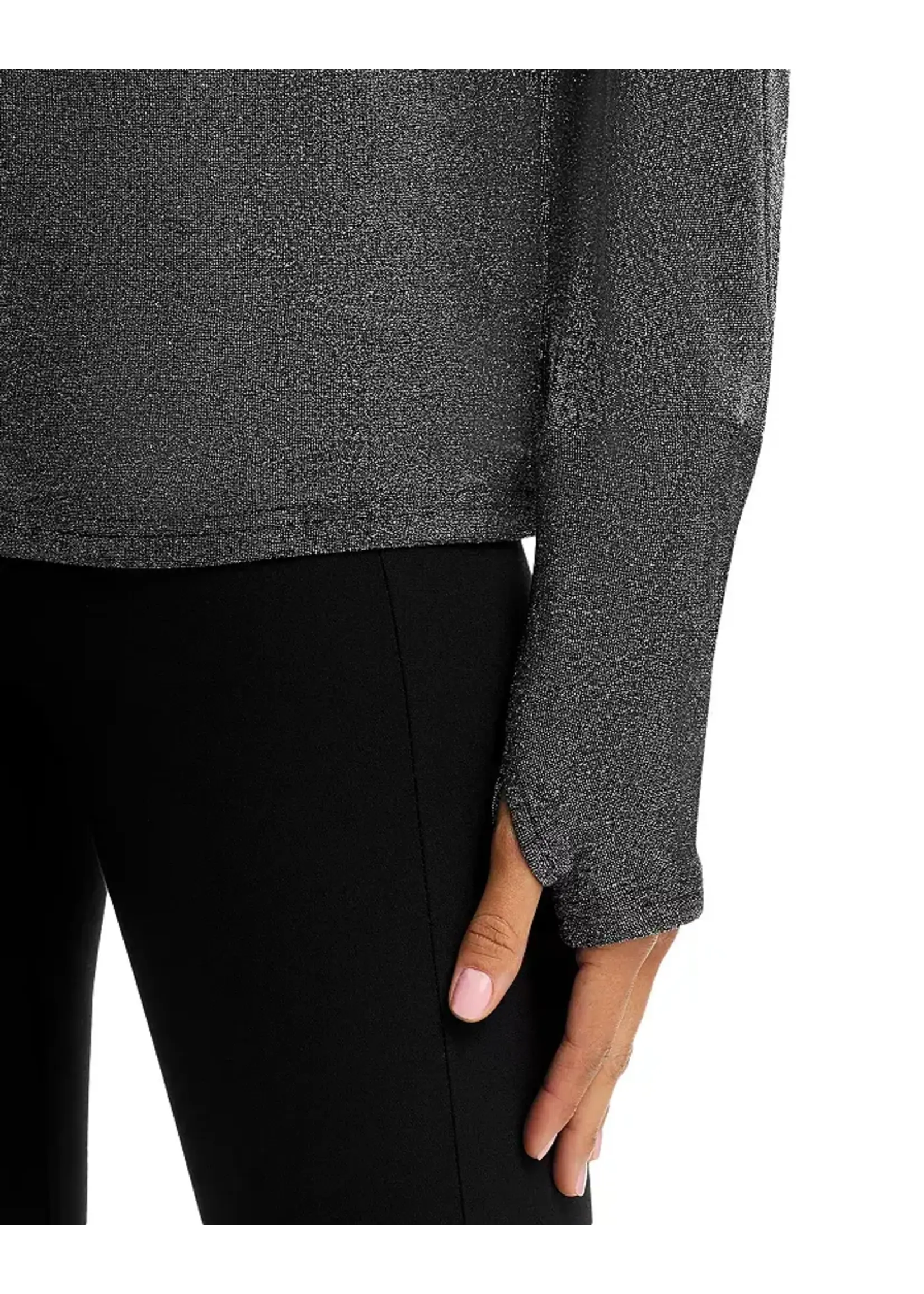 Six/Fifty Anywhere Top (Lurex Silver)