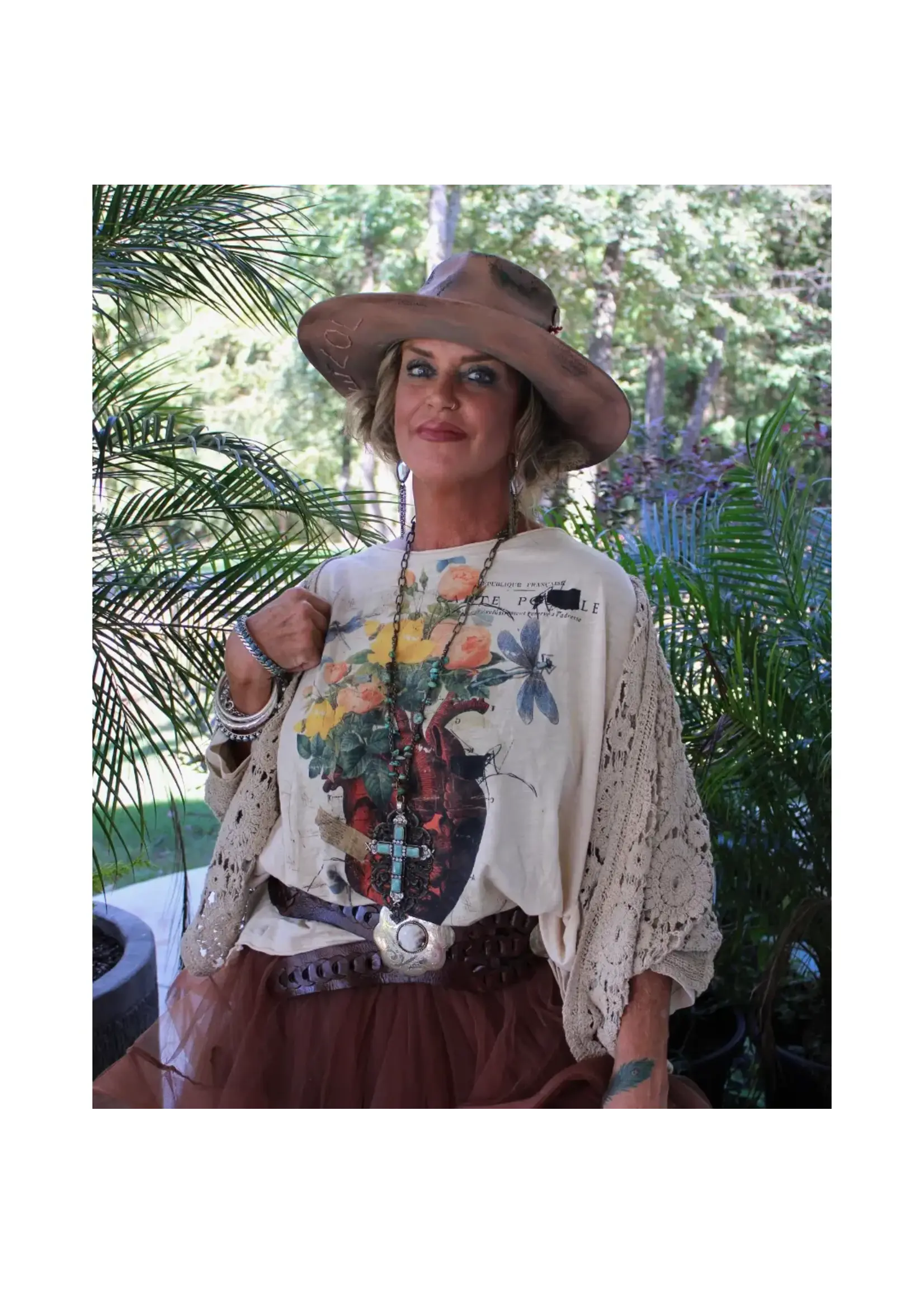 JADED GYPSY Be Free Top (Growth) O/S