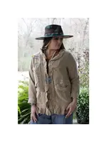 JADED GYPSY Whispering Hallow Jacket (Golden)