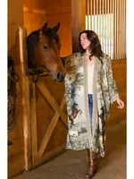 Market  Of Stars Born To Run Opera Duster w/ Horses (O/S)