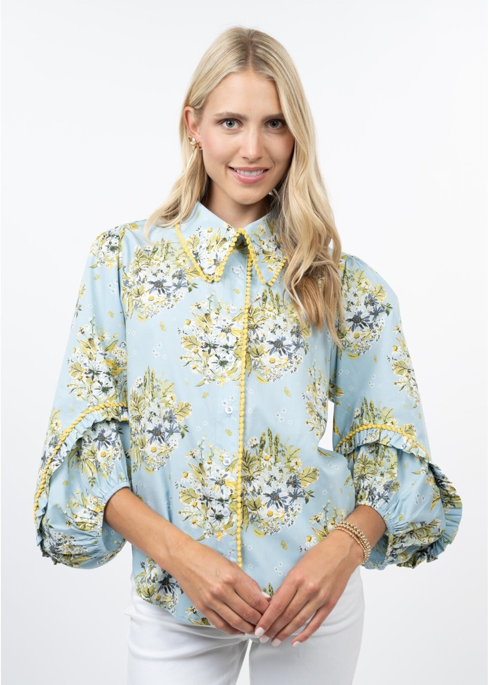 Ivy Jane Spring Bounty Shirt (Blue)