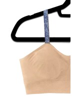Strap-It Nude Bra/Vintage Denim (One Size)
