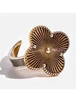 Katia Designs All Is Well Clover Adjustable Ring