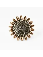 Katia Designs Have Faith Sunflower Inspire Adjustable Ring (5-7)