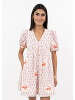 Uncle Frank Running Rabbit Dress (Ivory)