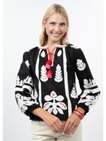 Ivy Jane Applique Top (Black)