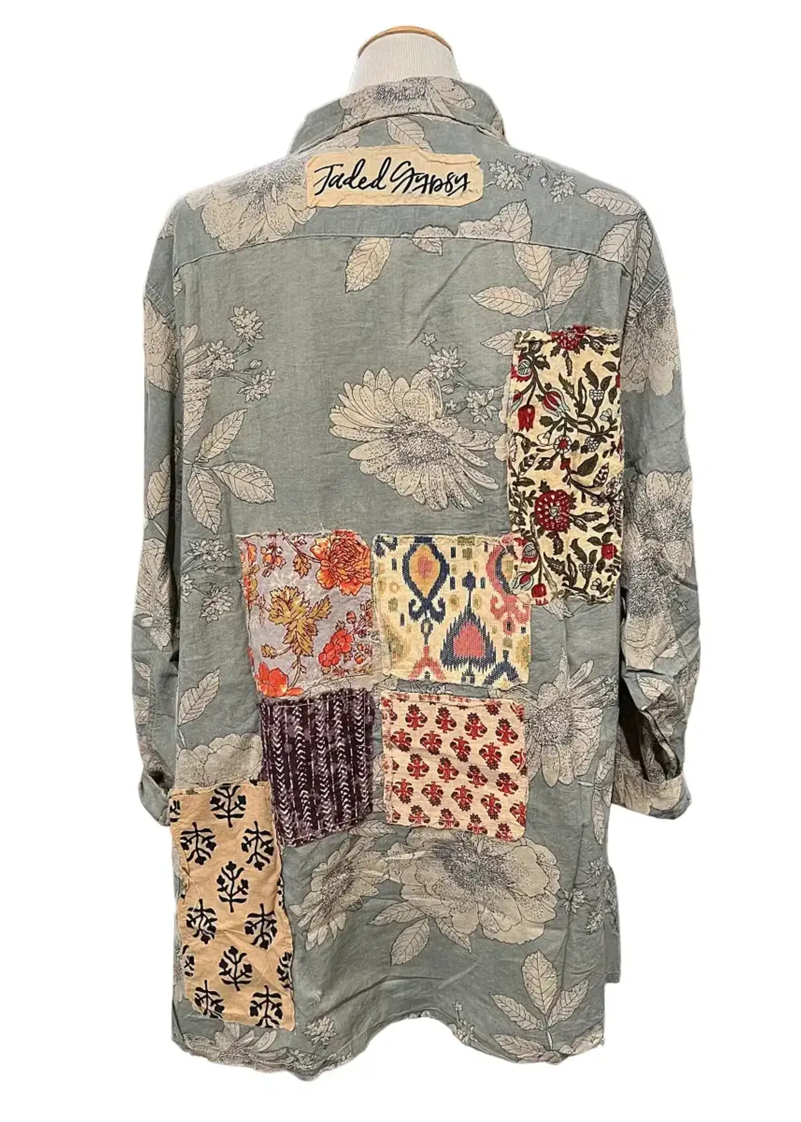 JADED GYPSY Full Bloom Top (Patch) O/S