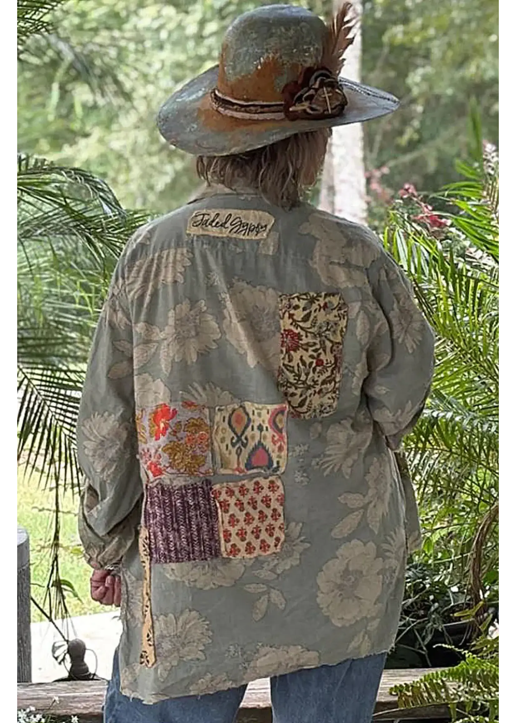 JADED GYPSY Full Bloom Top (Patch) O/S