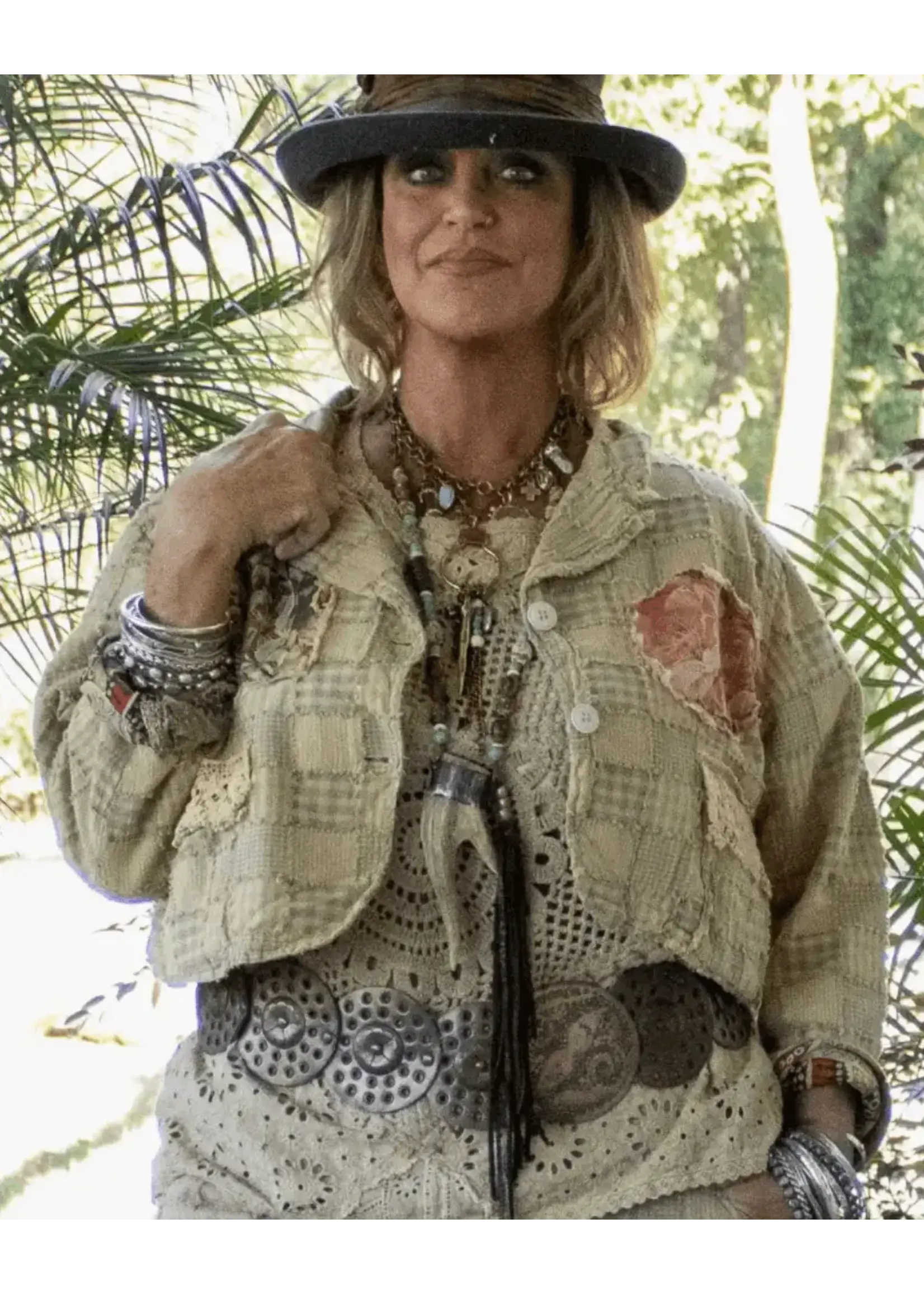 JADED GYPSY Cloud Ember Crop Jacket (One Size)