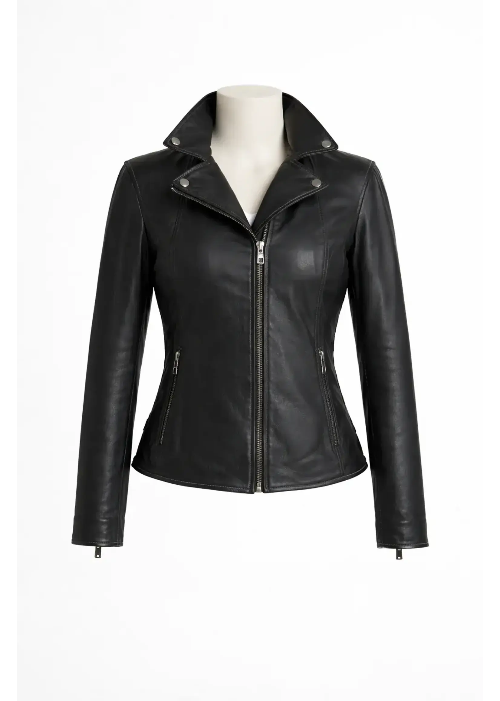 Mauritius Betsy 250th Anniversary Leather Jacket (Navy)