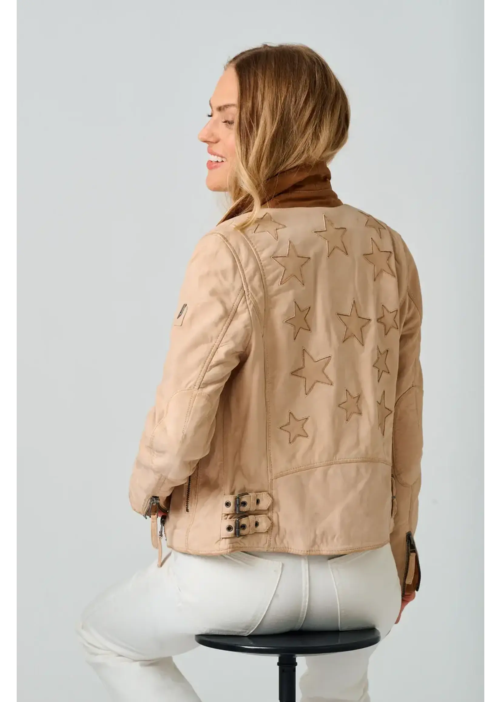 Mauritius Misty Nubuck Star Jacket (Bone)