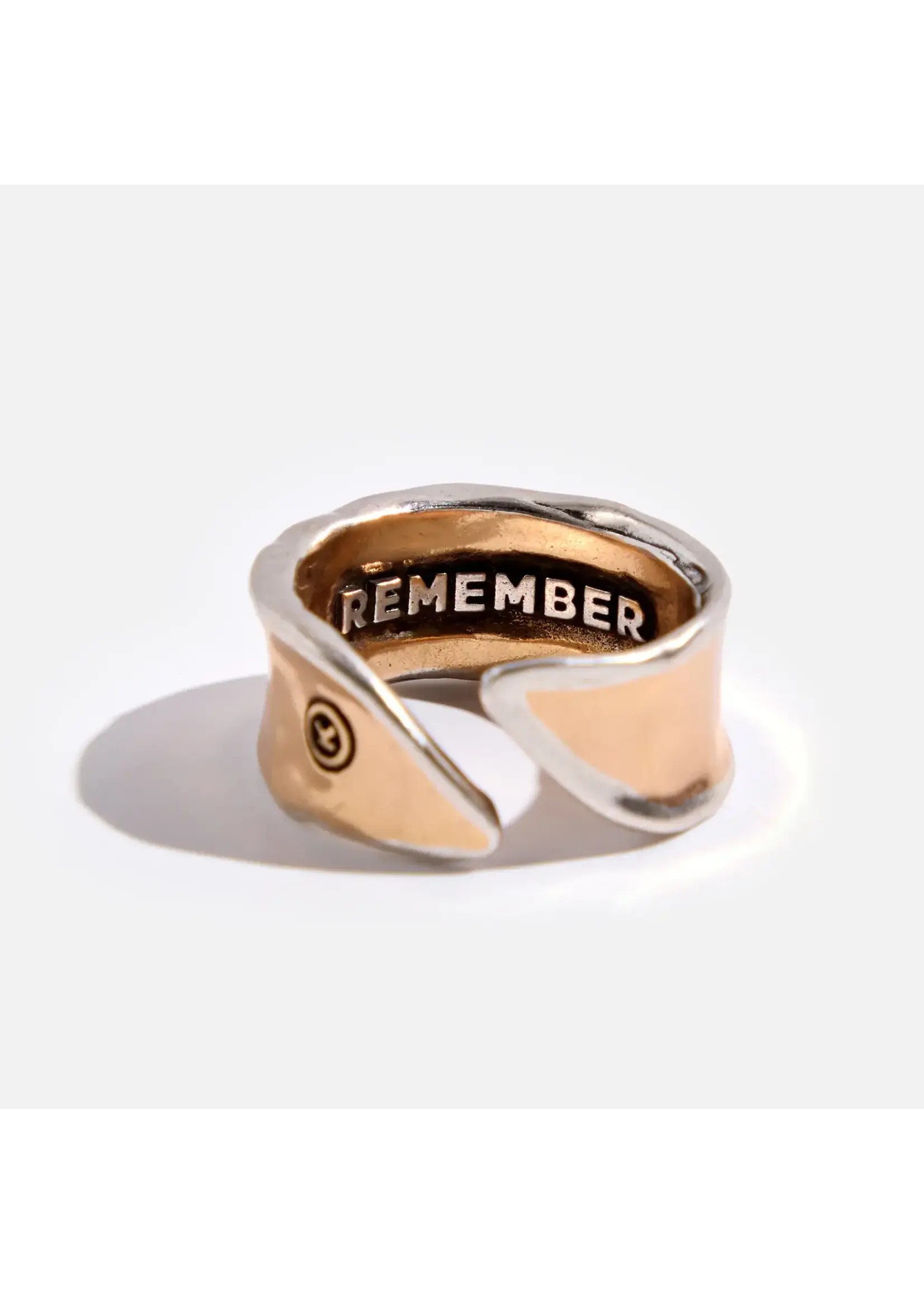 Katia Designs Just Breathe Remember Adjustable Ring