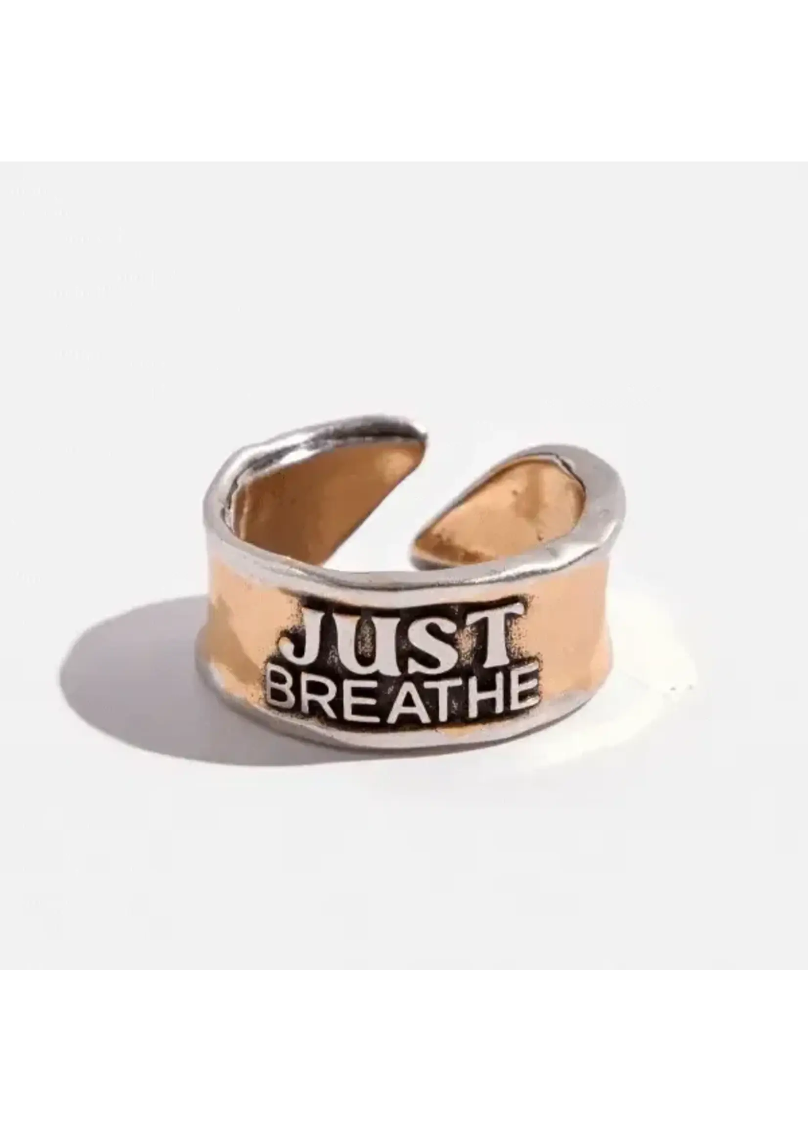 Katia Designs Just Breathe Remember Adjustable Ring