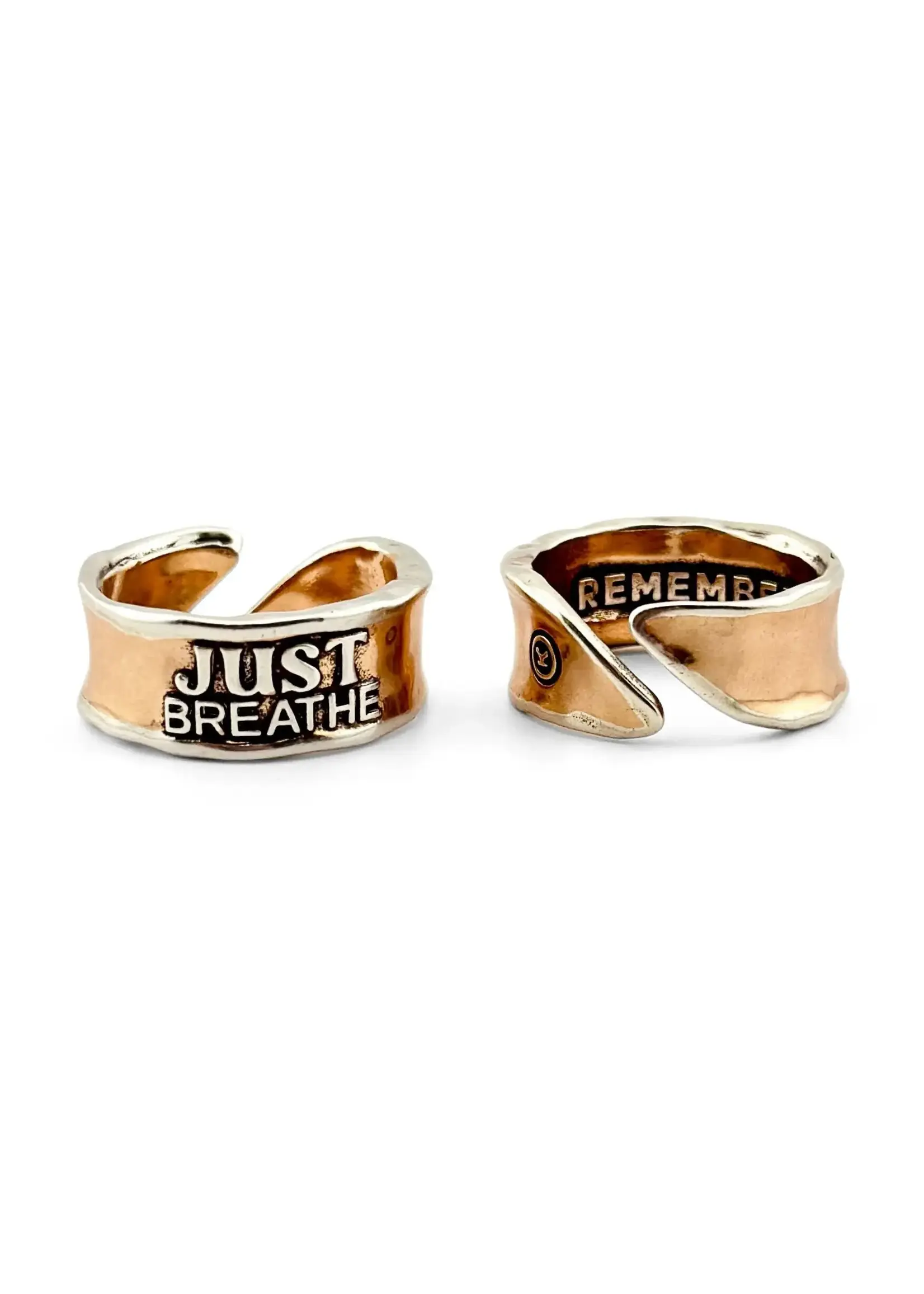 Katia Designs Just Breathe Remember Adjustable Ring