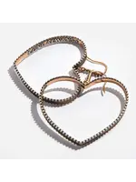 Katia Designs Love Always Open Heart Earring