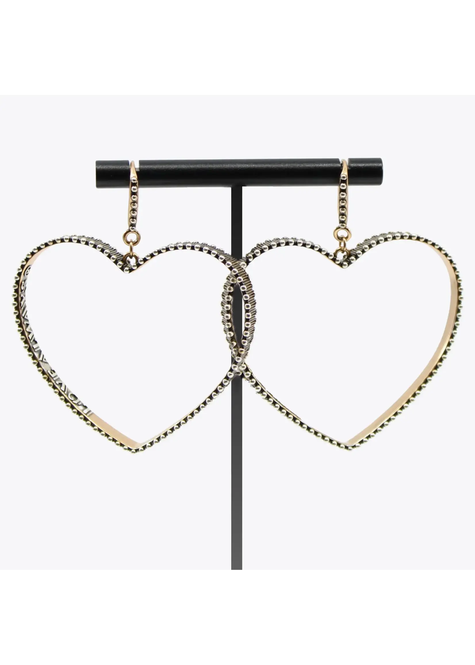 Katia Designs Love Always Open Heart Earring