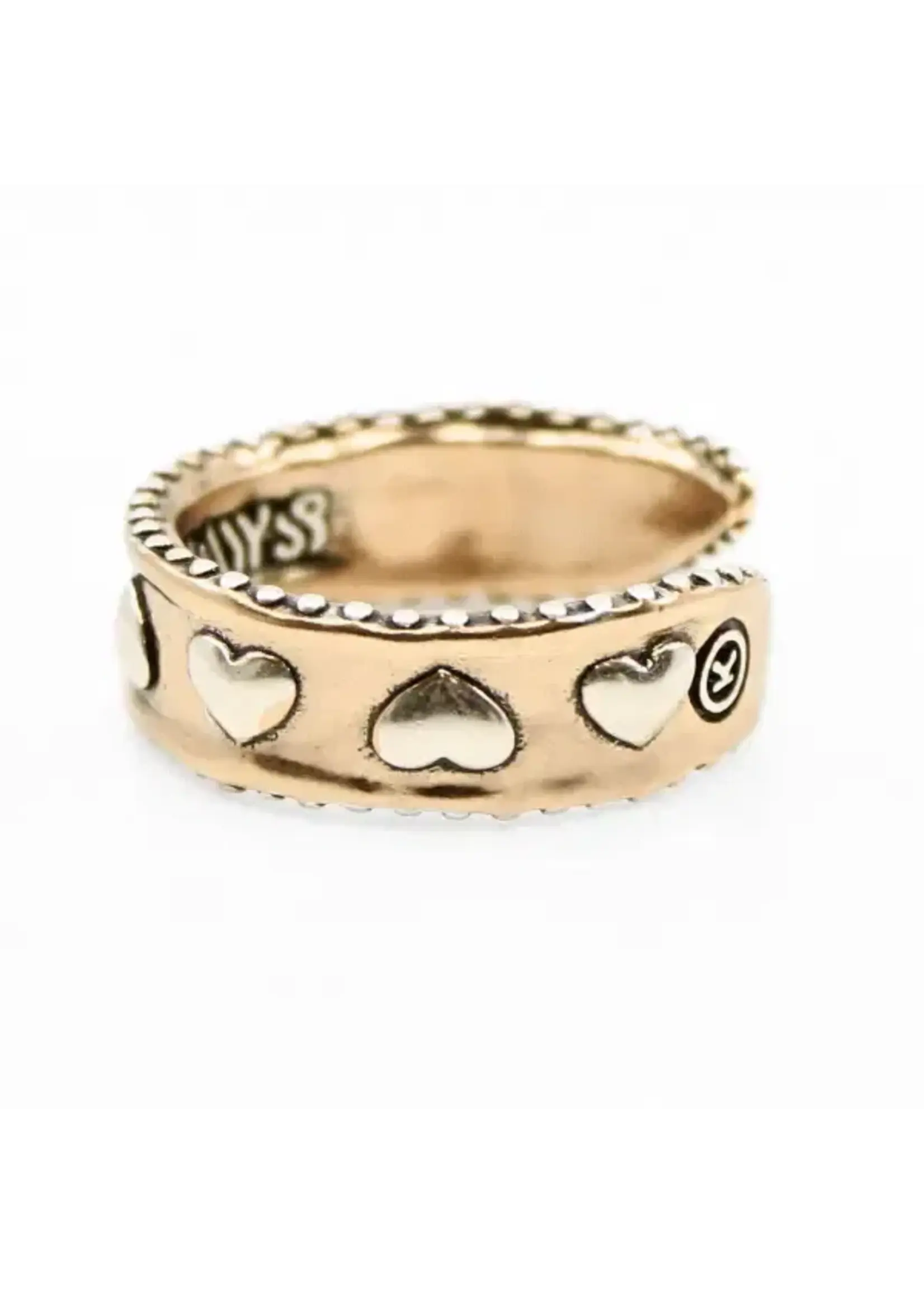 Katia Designs Love Always Heart Adjustable Ring
