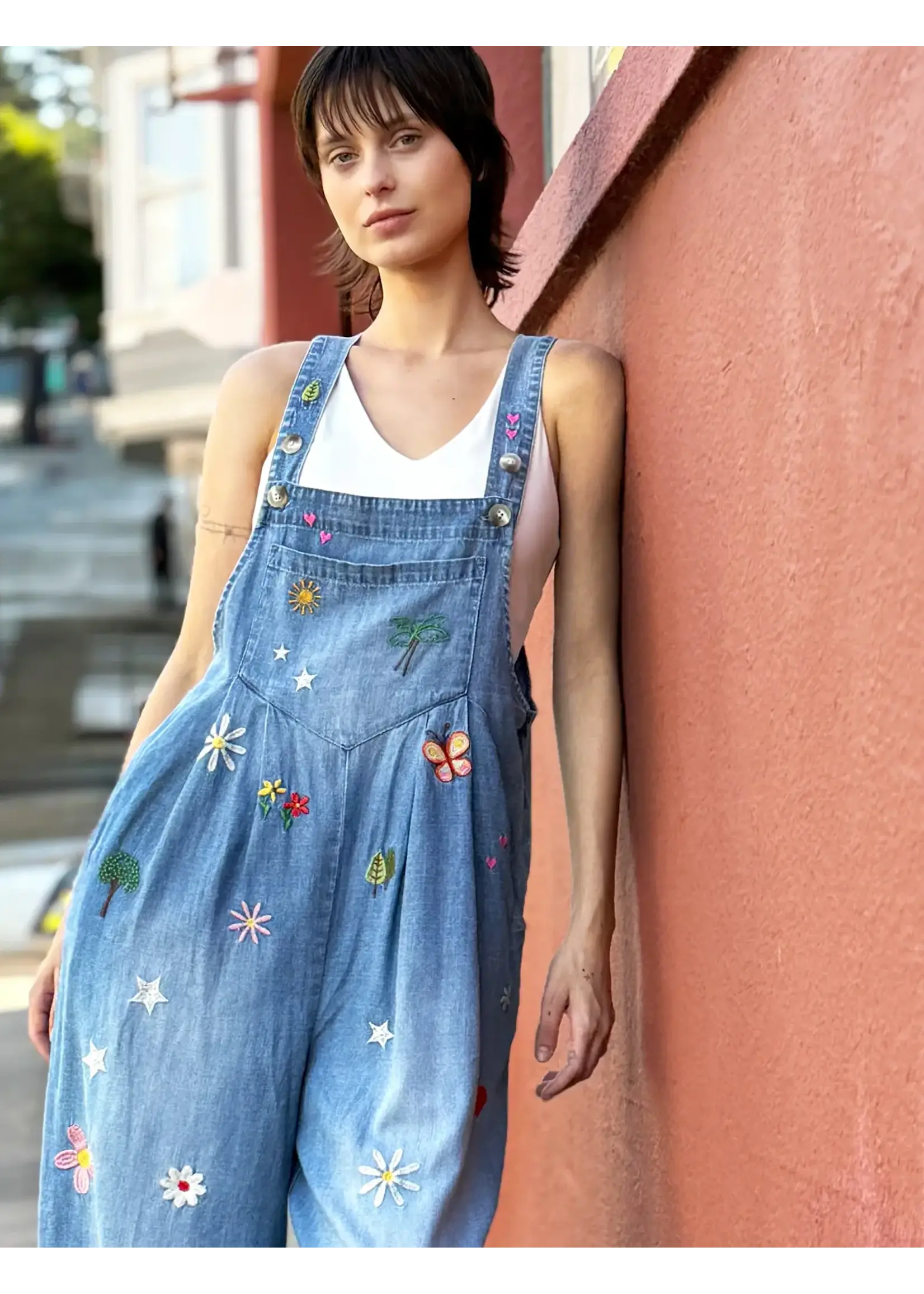 Billy T Ooh La La Overalls (Vintage Denim)
