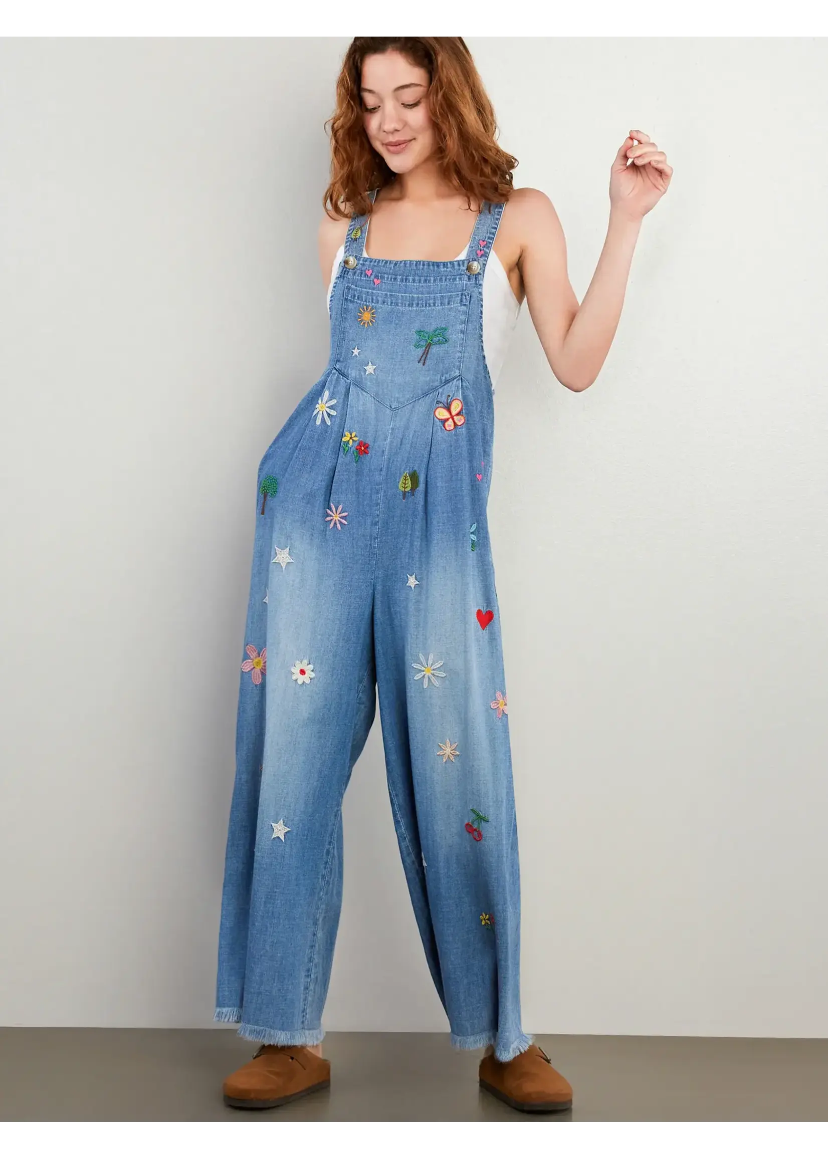 Billy T Ooh La La Overalls (Vintage Denim)