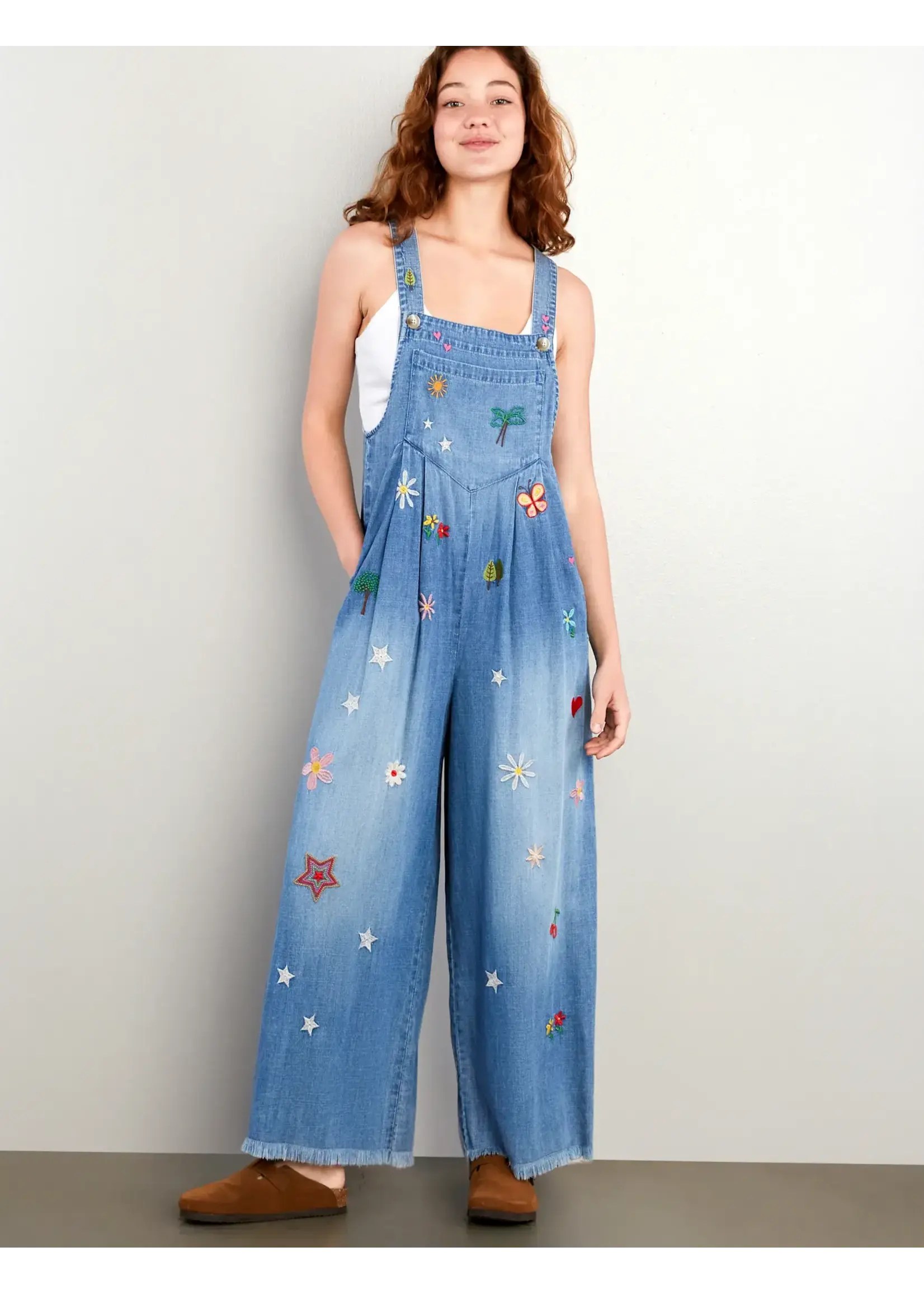 Billy T Ooh La La Overalls (Vintage Denim)