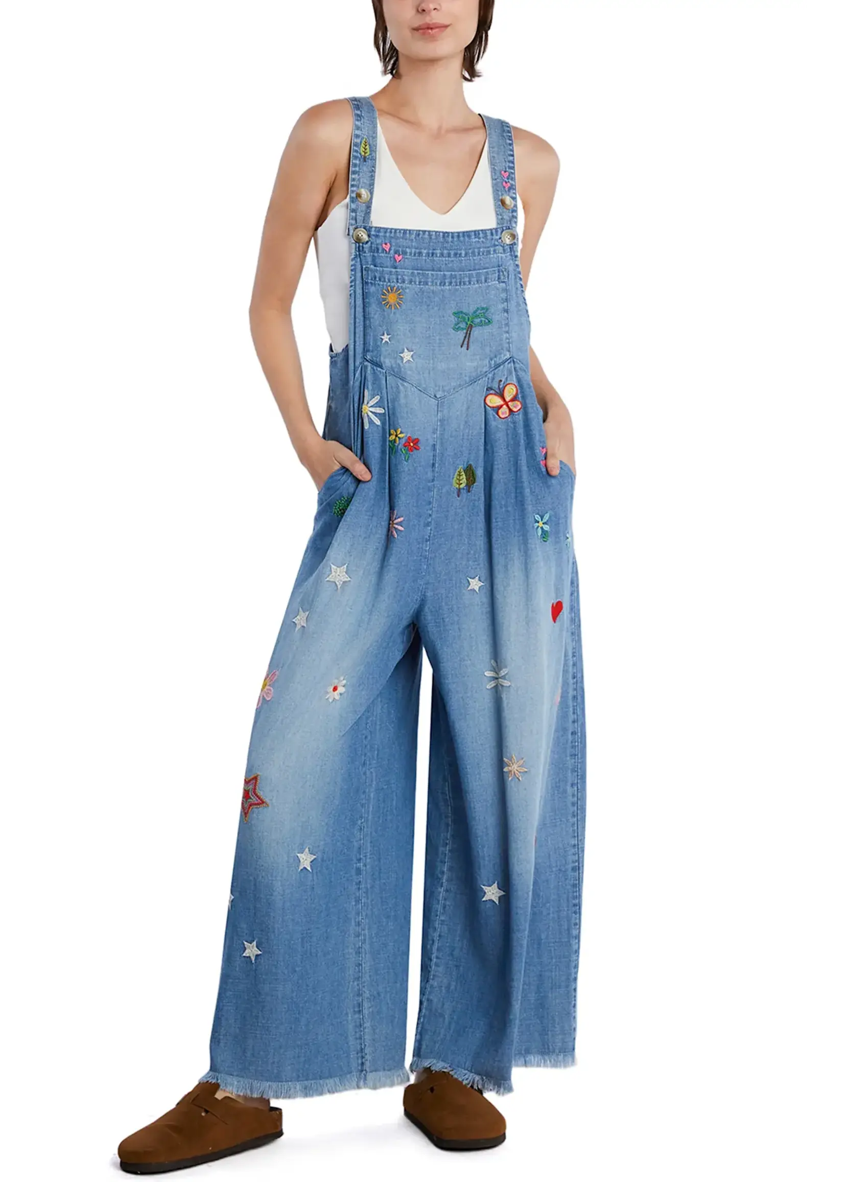 Billy T Ooh La La Overalls (Vintage Denim)