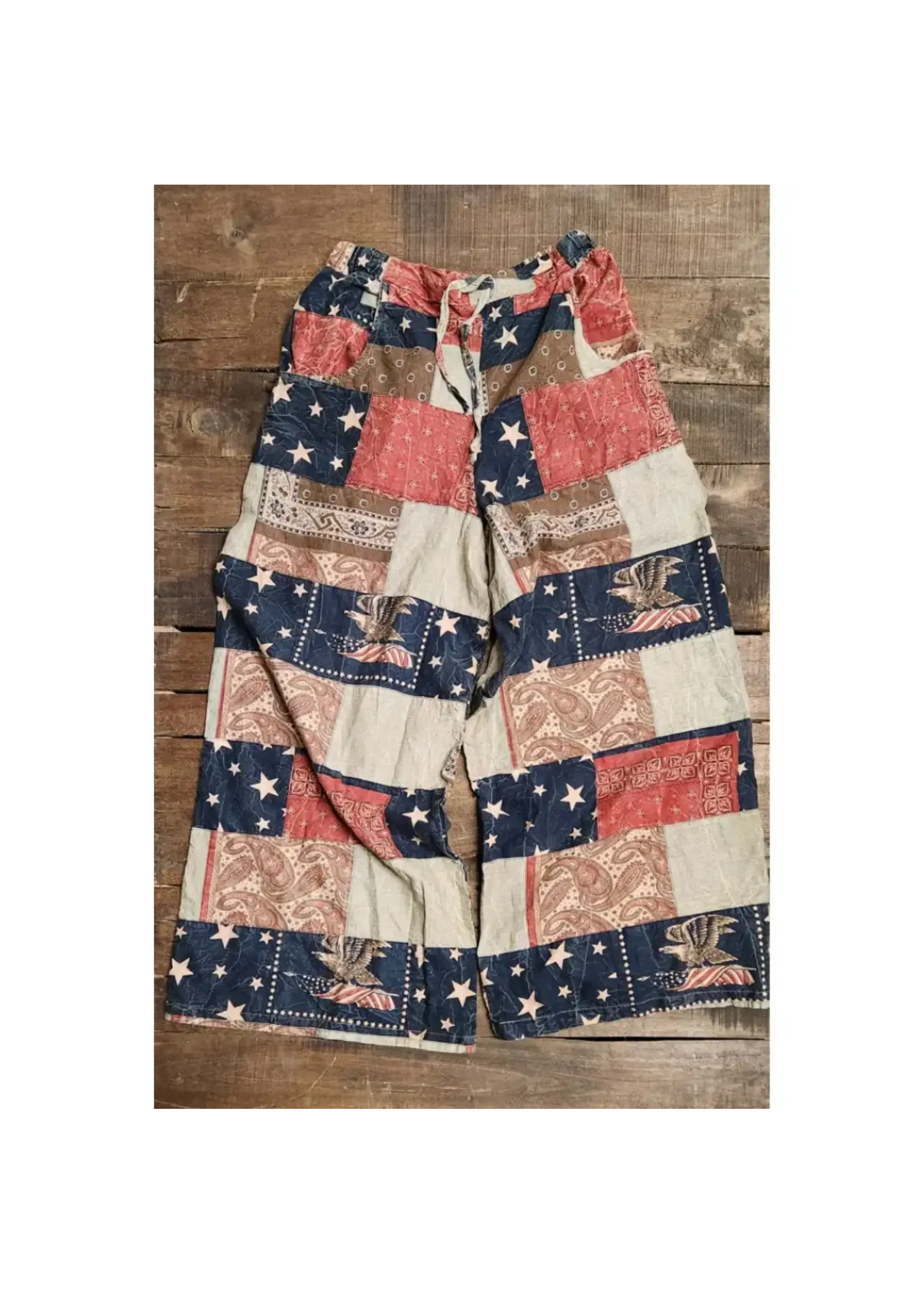 JADED GYPSY Stars And Stripes Forever Pants
