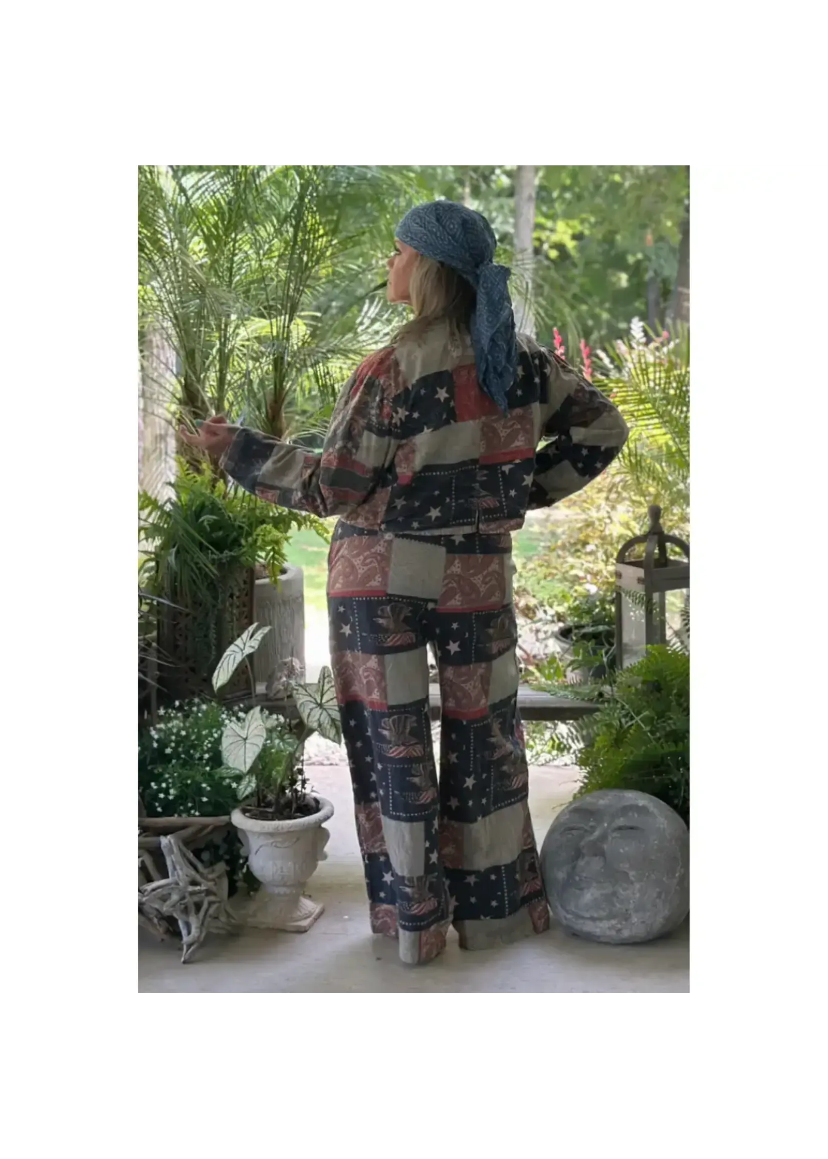 JADED GYPSY Stars And Stripes Forever Pants