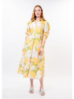 Uncle Frank Big Bloom Dress (Butter)