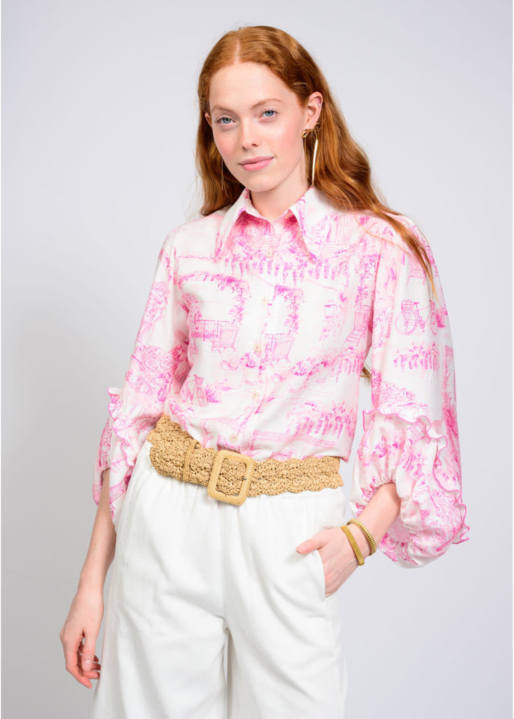 Ivy Jane Scene In Paris Top (Ivory)