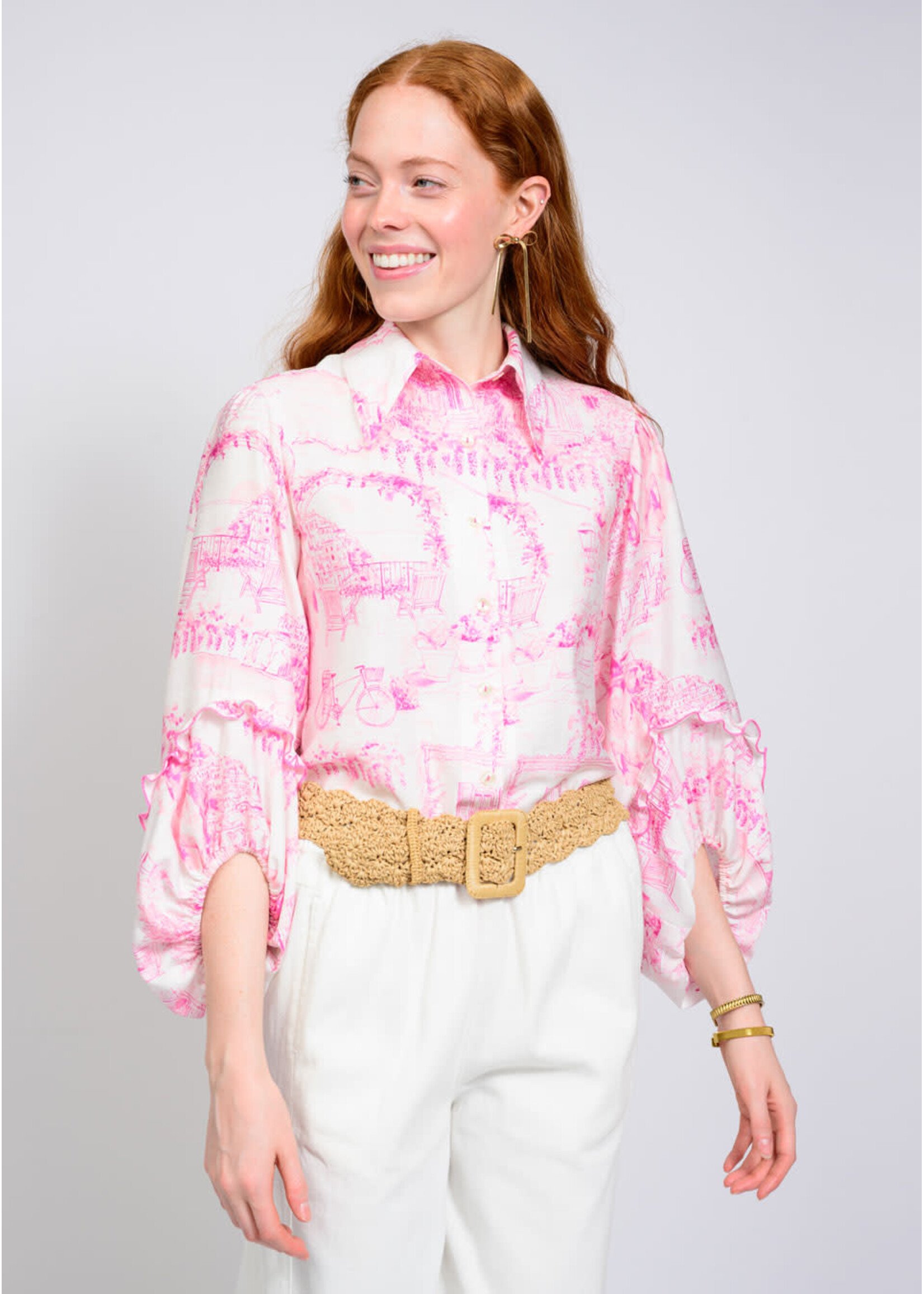 Ivy Jane Scene In Paris Top (Ivory)